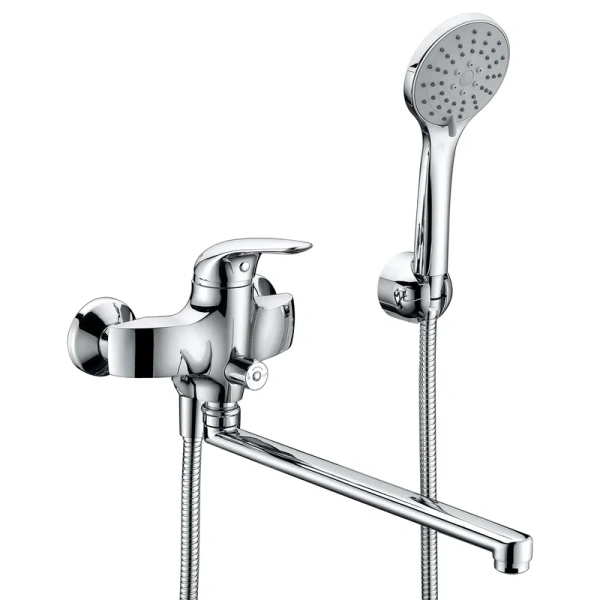 Смеситель для ванны WasserKRAFT Rossel с длинным изливом 2802L (детальная фотография)