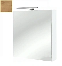 Зеркальный шкаф с подсветкой Jacob Delafon Odeon Up 60 см арлингтонский дуб, правый