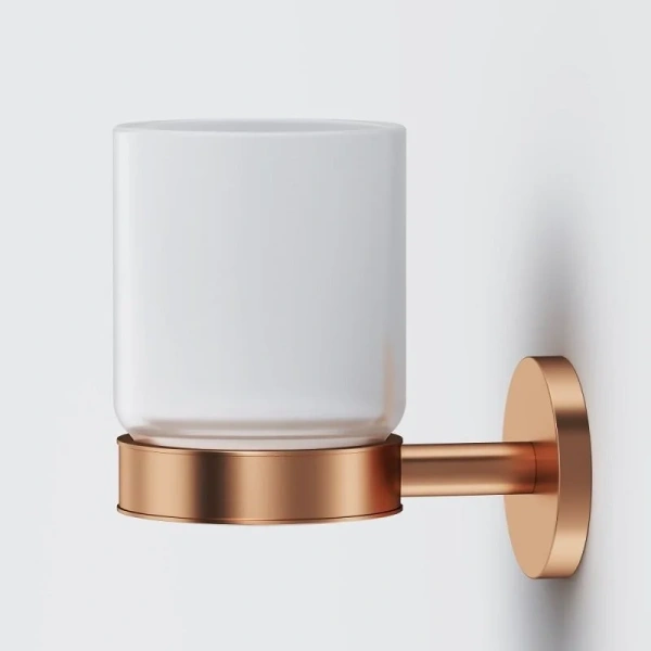 Стакан для ванной Am.Pm X-Joy розовое золото A85A34344 (детальная фотография), в наличии