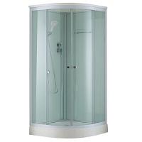 Душевая кабина Black&White Galaxy G8501 80x80 см профиль хром