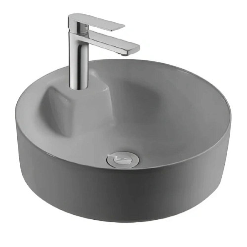 Раковина Акватек Европа 40.5 см серая матовая - фото 3