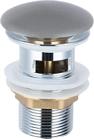 Донный клапан Vincea серый матовый