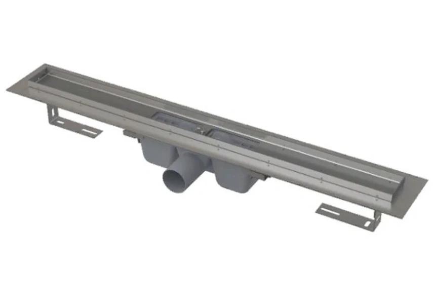 Душевой лоток Alcaplast APZ 75 см горизонтальный слив APZ1S-750 (детальная фотография), душевой лоток