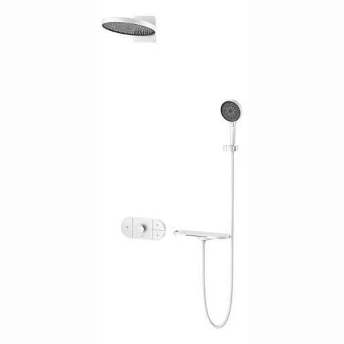 Душевой комплект Vincea Futura белый матовый - фото 3