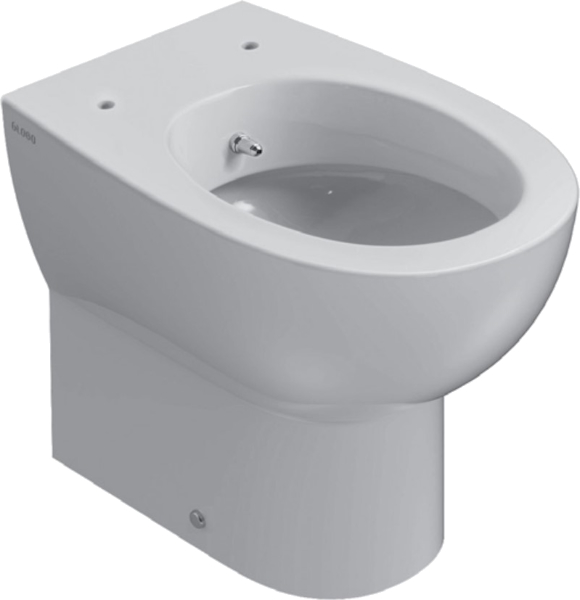 Унитаз-биде напольный Globo 4all MDB01 (детальная фотография)