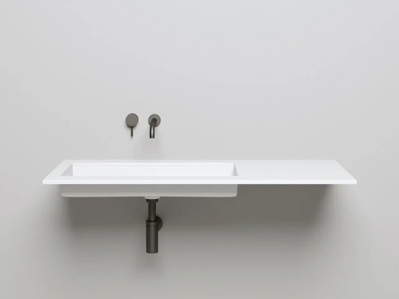 Раковина Salini Marea 10 1802210 75 см встраиваемая (детальная фотография), белые, черные, другие