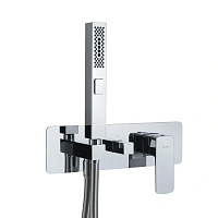 Смеситель Allen Brau Infinity 5.21011-00 для душа, с лейкой, с дополнительным выходом, хром