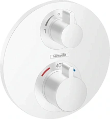 Смеситель для душа Hansgrohe Ecostat S белый матовый