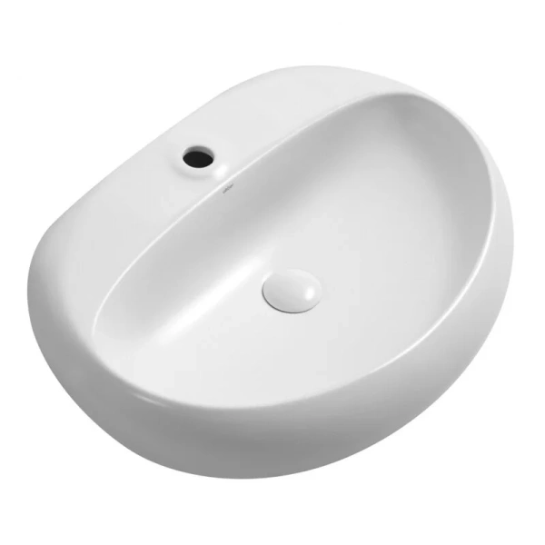 Раковина Abber Bequem 64 см белая AC2112 (детальная фотография)