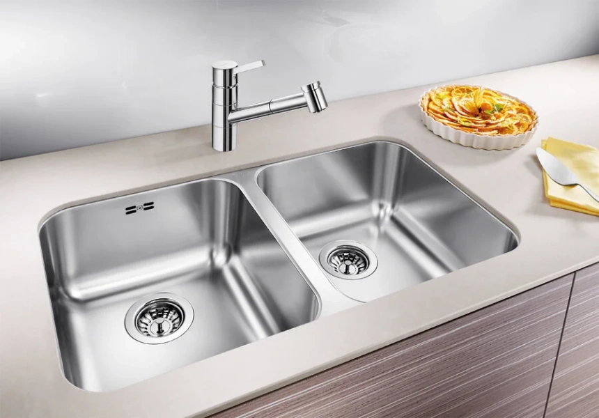 Мойка для кухни Blanco Supra 340/340-U (детальная фотография)