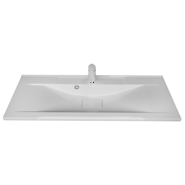 Раковина мебельная Brevita Комфорт 90 см литьевой мрамор 5224900 (детальная фотография), по запросу