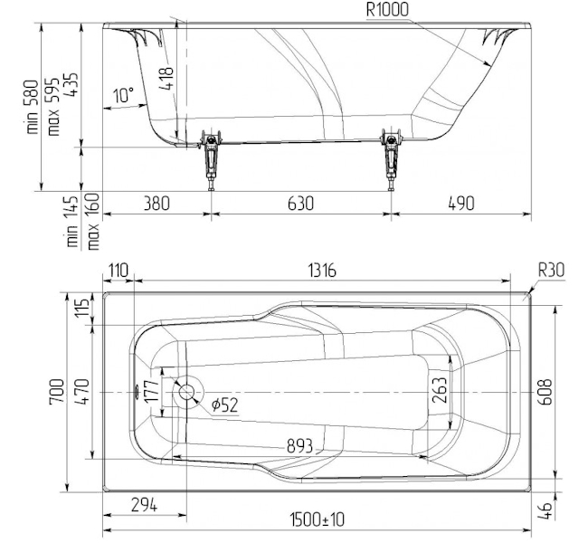 Схема (детальная фотография), чугунные