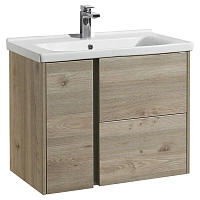 Тумба под раковину подвесная Акватон Стоун 80 см сосна арлингтон