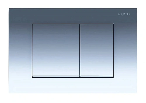 Клавиша смыва Акватек Pneumo S хром глянец - фото 3