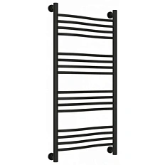 Полотенцесушитель водяной Сунержа Флюид+ 50х100 см черный матовый
