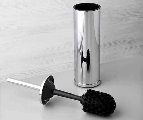 Ершик WasserKRAFT K-1 напольный (детальная фотография), хром, бронза, белые, черные, комбинированные, другие