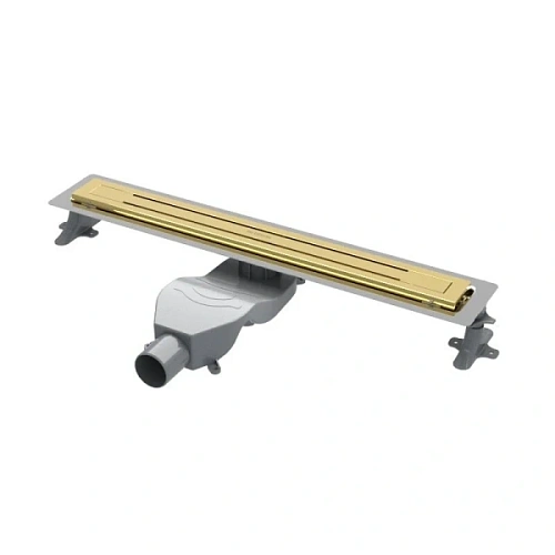 Душевой лоток Boheme Premium Trendy 80 см золото - фото 1