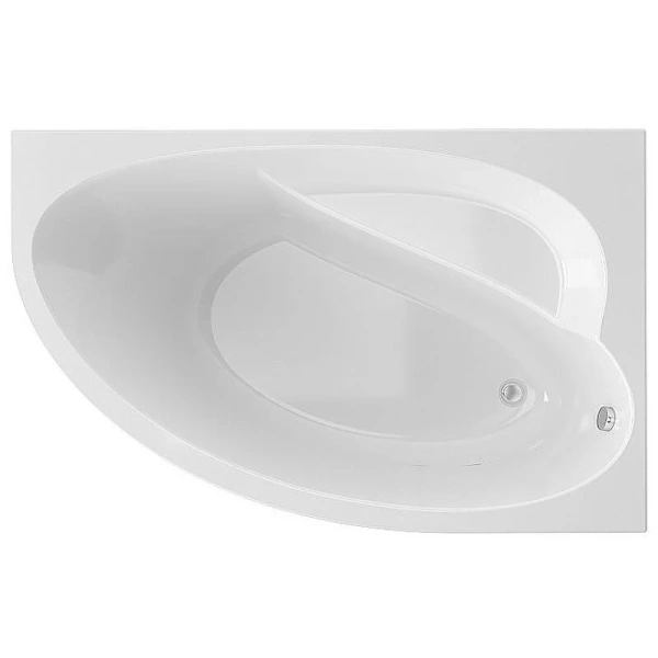 Ванна акриловая Alex Baitler Nero, 160 x 100 см, левая/правая, цвет SuperWhite, NERO L/R 160*100 NERO L 160*100 (детальная фотография), белые