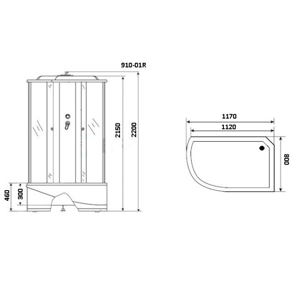 Схема (детальная фотография), с раздвижными дверьми