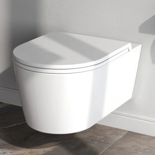 Унитаз с инсталляцией Am.Pm Func кнопка белая IS90101.8F1701 (детальная фотография), с инсталляцией index_1