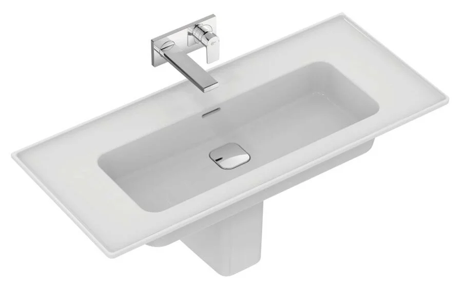 Раковина Ideal Standard Strada II 104 см подвесная T363501 (детальная фотография), белые