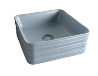 Раковина GID Geometrico Gm965 39 см серая