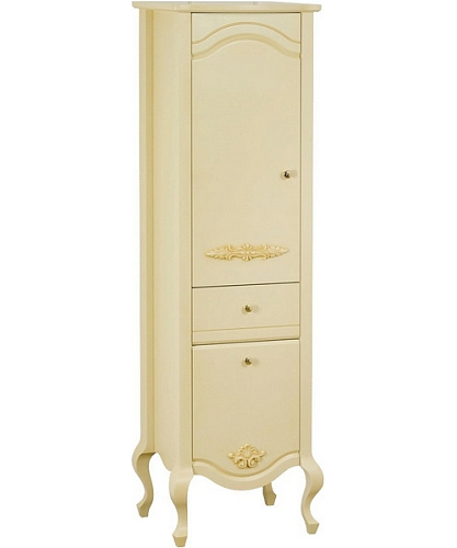 Шкаф-пенал напольный Migliore Impero 49 см decape sabbia левый - фото 7