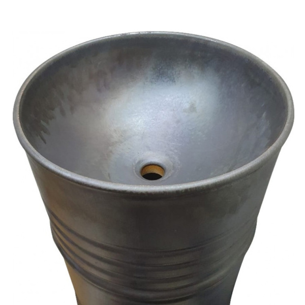Раковина напольная Kerasan Artwork Barrel ржавчина 4742K83 (детальная фотография), современные, hi-tech