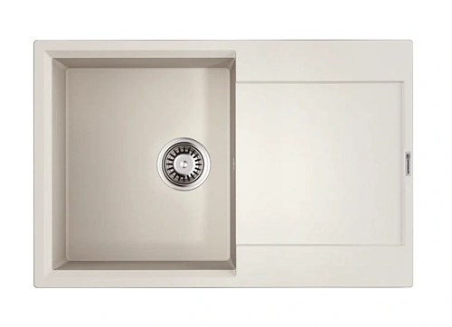 Мойка для кухни Omoikiri Daisen 78T WH 78 см белая - фото 2