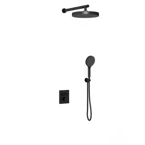 Душевой комплект Vincea Inspire черный - фото 1