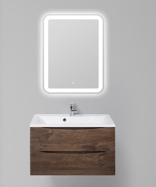 Тумба под раковину подвесная BelBagno Marino 100 см rovere nature MARINO-H60-1000-2C-SO-RN-P (детальная фотография)