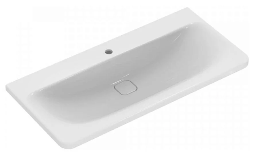 Раковина Ideal Standard Tonic II K0872 100 см с отверстием под смеситель (детальная фотография)