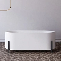 Ванна акриловая Abber 170x75 см отдельностоящая