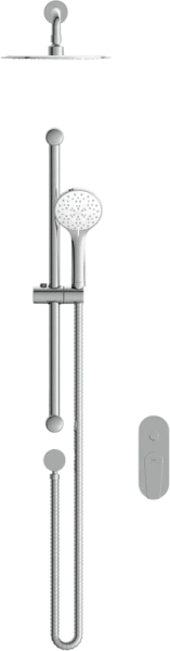 Душевой комплект Cersanit Moduo хром 64087 (детальная фотография), современные, hi-tech