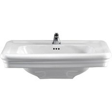 Раковина 70х53см, смеситель на 1 отверстие, цвет белый, Devon&Devon Etoile