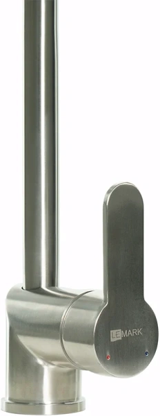 Смеситель для кухни Lemark Expert LM5073S (детальная фотография), высокие, недорогие, округлая форма