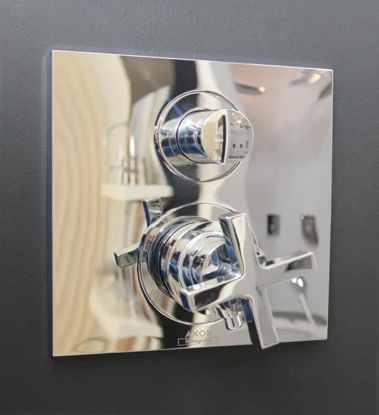 Смеситель для душа термостатический Axor Citterio 39725000 (детальная фотография), современные, hi-tech