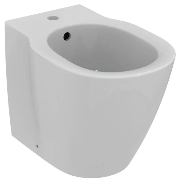 Биде напольное Ideal Standard Connect с 1 отверстием под смеситель E799501 (детальная фотография), современные, hi-tech