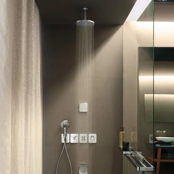 Верхний душ Axor Starck 28494000 (детальная фотография), современные, hi-tech