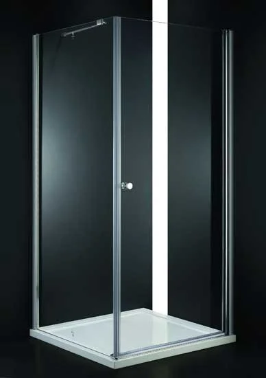 Душевой уголок Cezares Elena 90x90 см стекло прозрачное ELENA-W-A-1-90-C-Cr (детальная фотография)