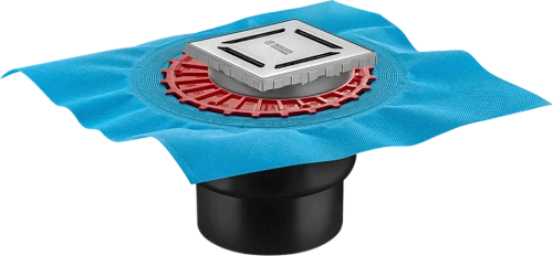 Душевой трап BERGES ZENTRUM Norma 10 см хром матовый - фото 1