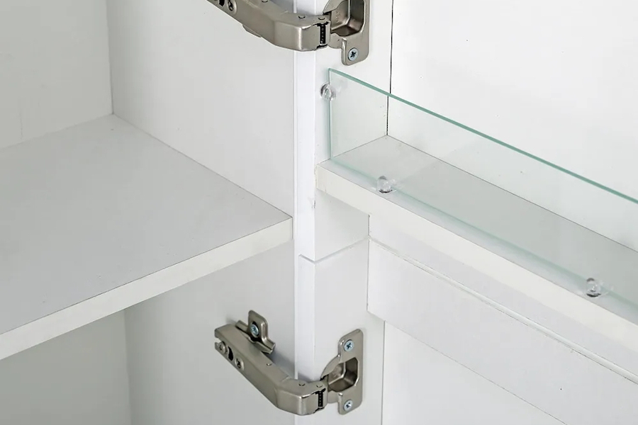 Шкаф-пенал подвесной BelBagno Etna 30 см bianco lucido правосторонний ETNA-M-1500-2A-SO-BL-R (детальная фотография), современные, hi-tech