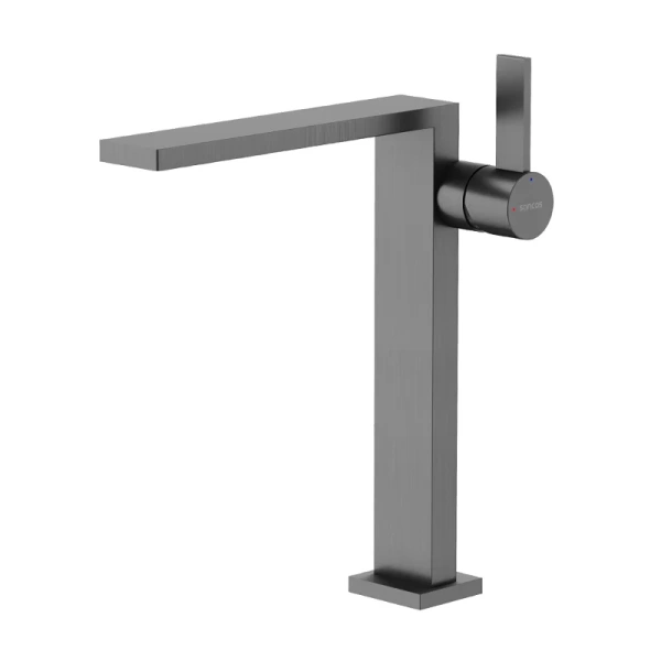 Смеситель для раковины Sancos Linn вороненая сталь SC9020GG (детальная фотография)