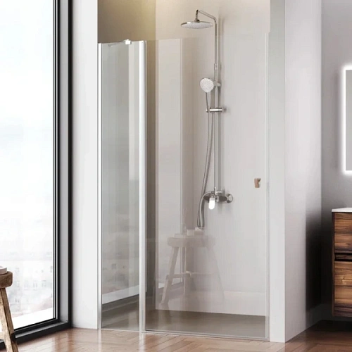 Душевая дверь в нишу Am.Pm Sunny 120 см профиль хром - фото 1