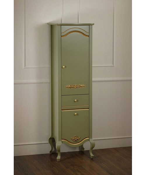 Шкаф-пенал напольный Migliore Impero 49 см oliva правый 26067 (детальная фотография), нет в наличии