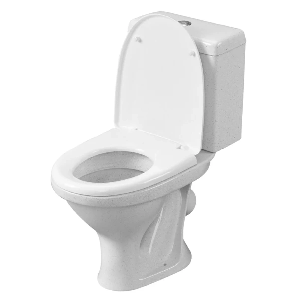 Унитаз компакт Santeri Форвард крап на белом 1.P205.2.S01.00B.F (детальная фотография), недорогие, компакт, низкие