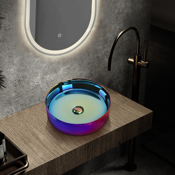 Раковина Abber Bequem 41 см хамелеон AC2114Regen (детальная фотография), другие