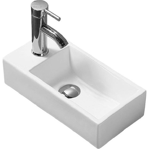Раковина Ceramalux N 41 см правая 9048DR (детальная фотография)