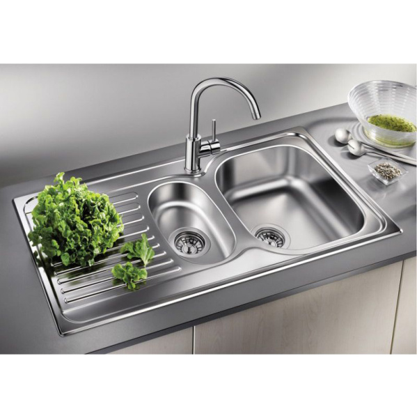 Мойка для кухни Blanco Tipo 6 S Basic 95 см с крылом 512303 (детальная фотография), врезные