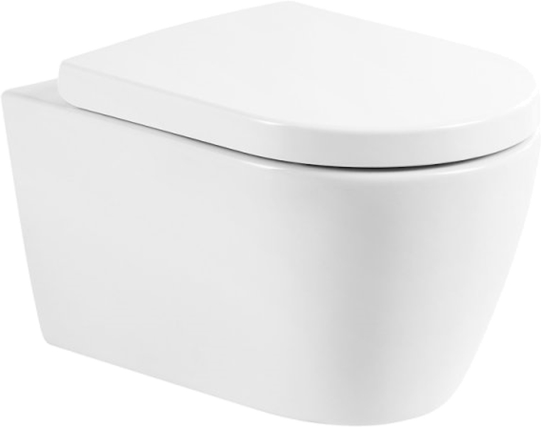 Унитаз подвесной BelBagno Marino безободковый BB105CHR (детальная фотография), белые